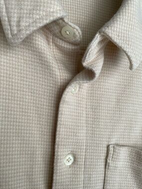 Madewell Women's Plaid Flannel Button-Down Shirt Size Medium Checkered